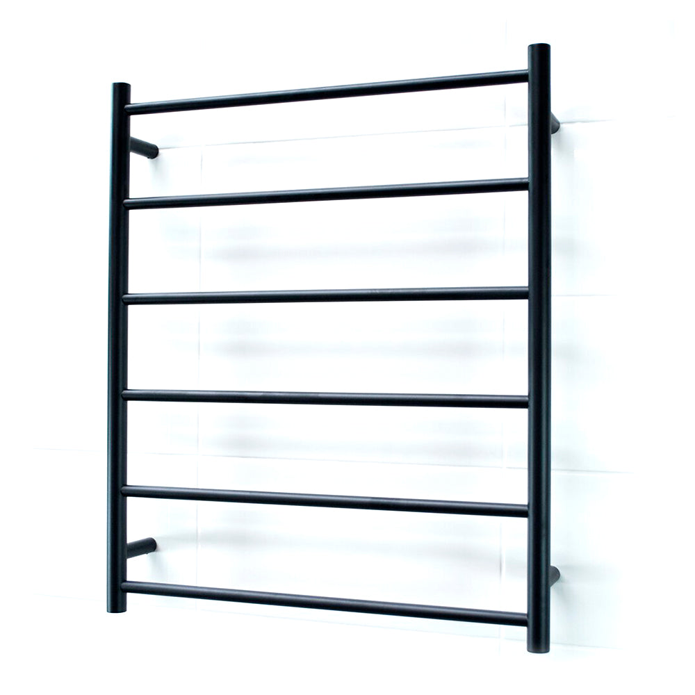Radiant NON-Heated ROUND Bar Towel Rails (LTR01) 830mm Tall - Multiple Widths and Colour Finishes