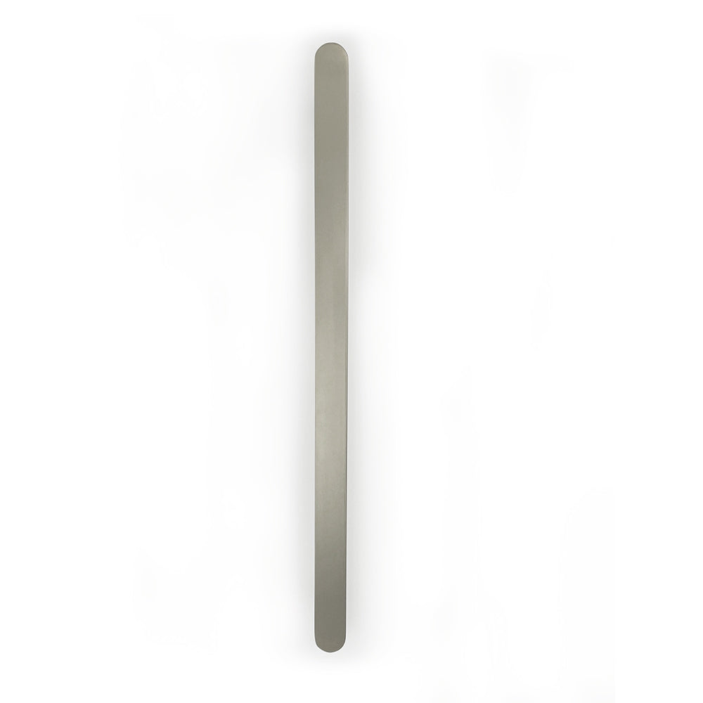 Radiant Single Vertical FLAT Bar Heated Towel Rail 930mm Tall - Various Colour Finishes