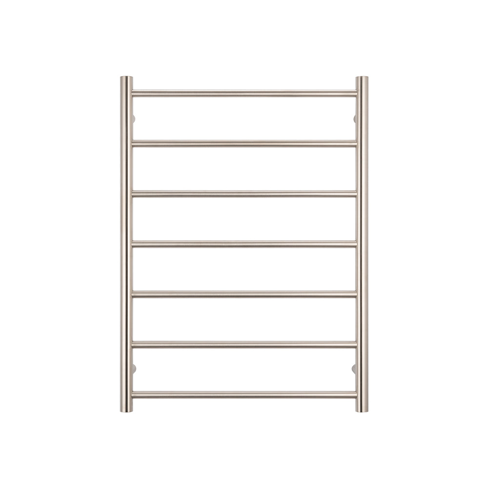 Radiant LOW Voltage Heated Towel Rail (12V-RTR01) 600mm x 800mm - 7 bars (ROUND) - Multiple Colour Finishes