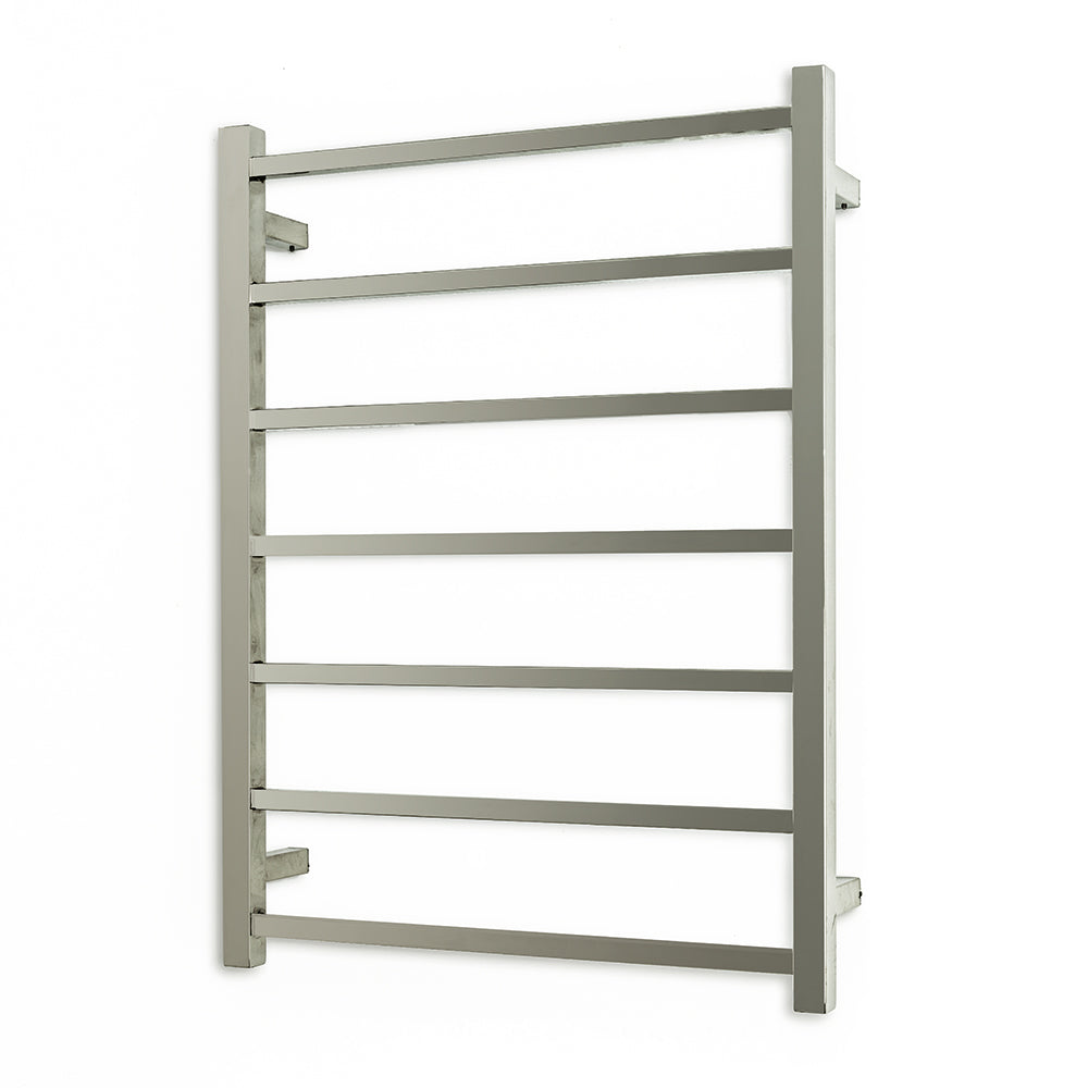 Radiant Heated Towel Rail (STR01) 600mm x 800mm - 7 Square Bars - Multiple Colour Finishes