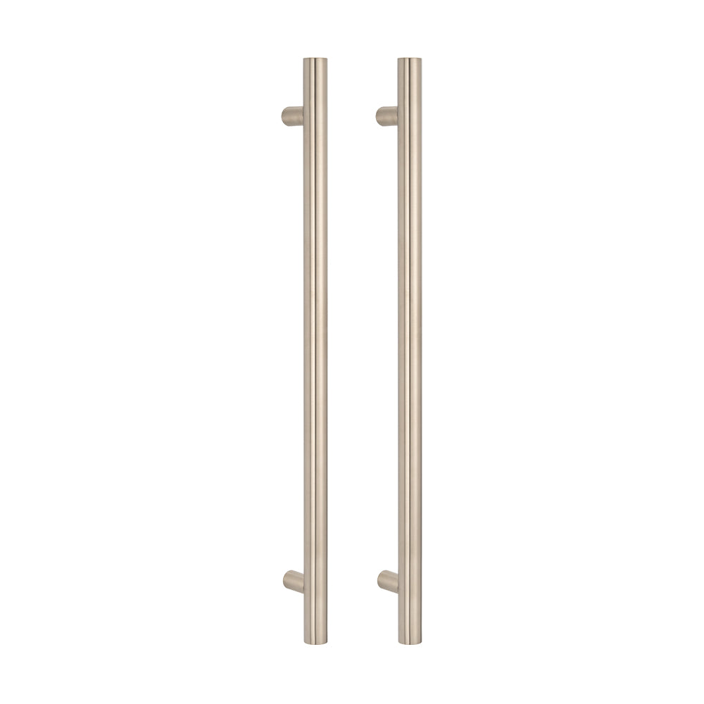 Radiant Vertical ROUND Bar Towel Rail - Multiple Bar and Hook Kits in Various Colours