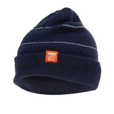Pro Choice Beanie with Retro-Reflective Stripes - 2 Colour Options