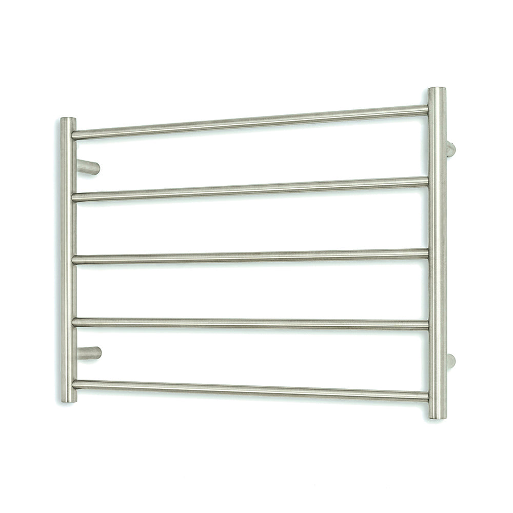 Radiant Heated Towel Rail (RTR03) 750mm x 550mm 5 Round bars - Multiple Colour Finishes