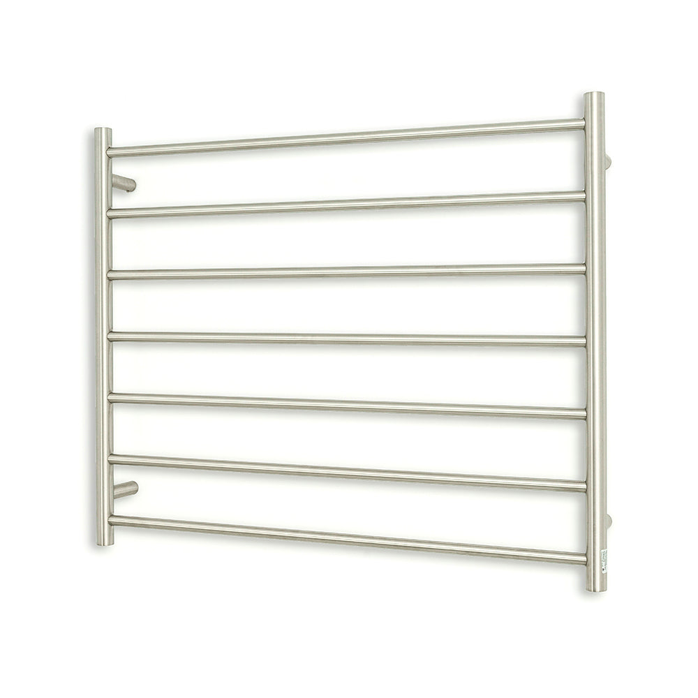 Radiant Heated Towel Rail (RTR08) 900mm x 750mm - 7 Round bars - Multiple Colour Finishes