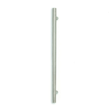 Radiant Single Vertical ROUND Bar NON-HEATED Towel Rail 950mm Tall - Various Colour Finishes