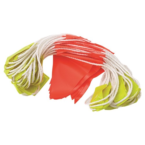 Pro Choice 30m Bunting - Orange, Green Day/Night