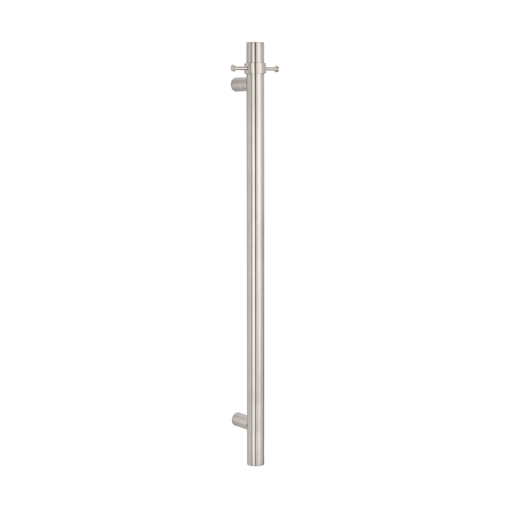 Radiant Vertical ROUND Bar Towel Rail - Multiple Bar and Hook Kits in Various Colours