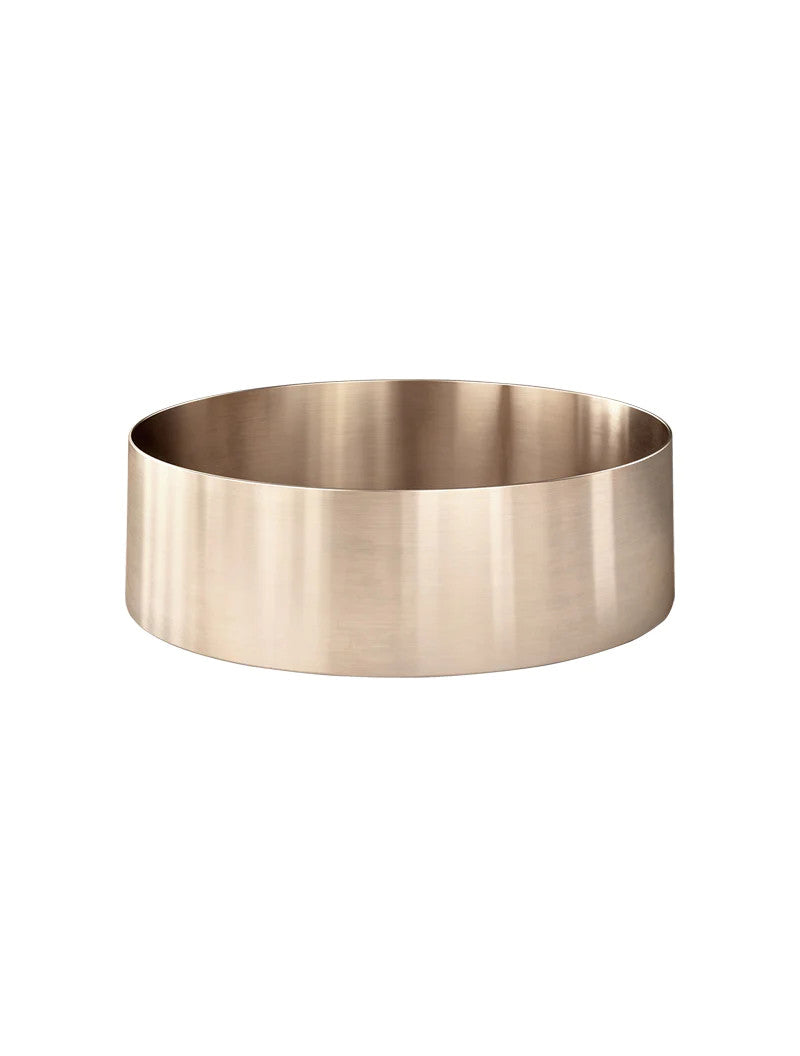Meir Round Steel Bathroom Basin 380 X 110 - Various Colour Finishes