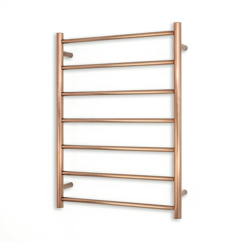 Radiant Heated Towel Rail (RTR01) 600mm x 800mm - 7 Round Bars - Multiple Colour Finishes