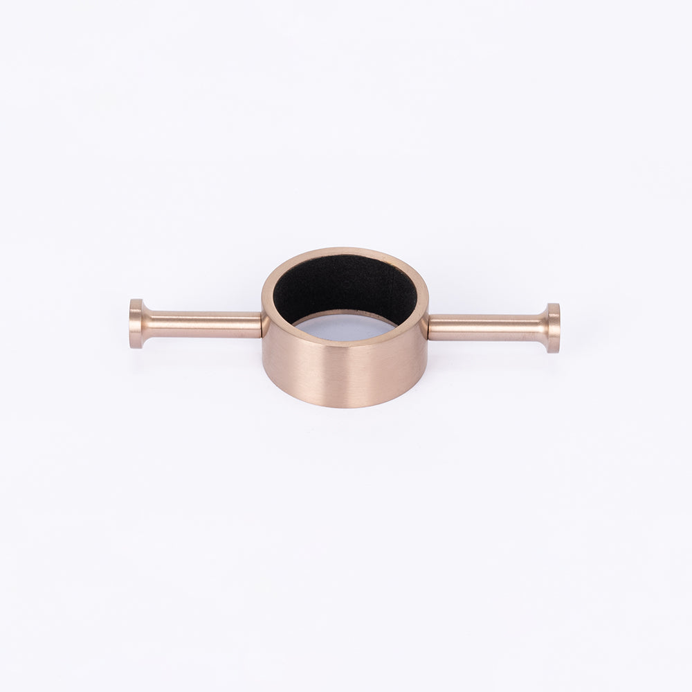 Radiant Vertical ROUND Bar Towel Rail - Multiple Bar and Hook Kits in Various Colours