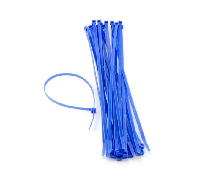 Nylon Cable Ties 4.8mm x 200mm - 3 Colour Options - pack of 100 ties