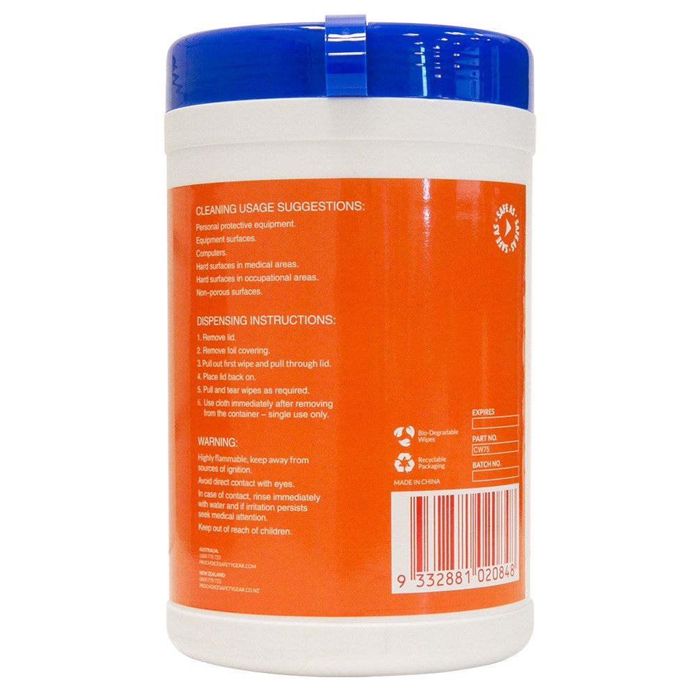 Pro Choice Isopropyl Wipes for Effective Cleaning and Disinfection