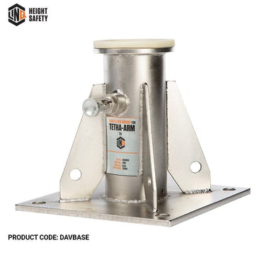 Davit Base Wall or Floor Mount