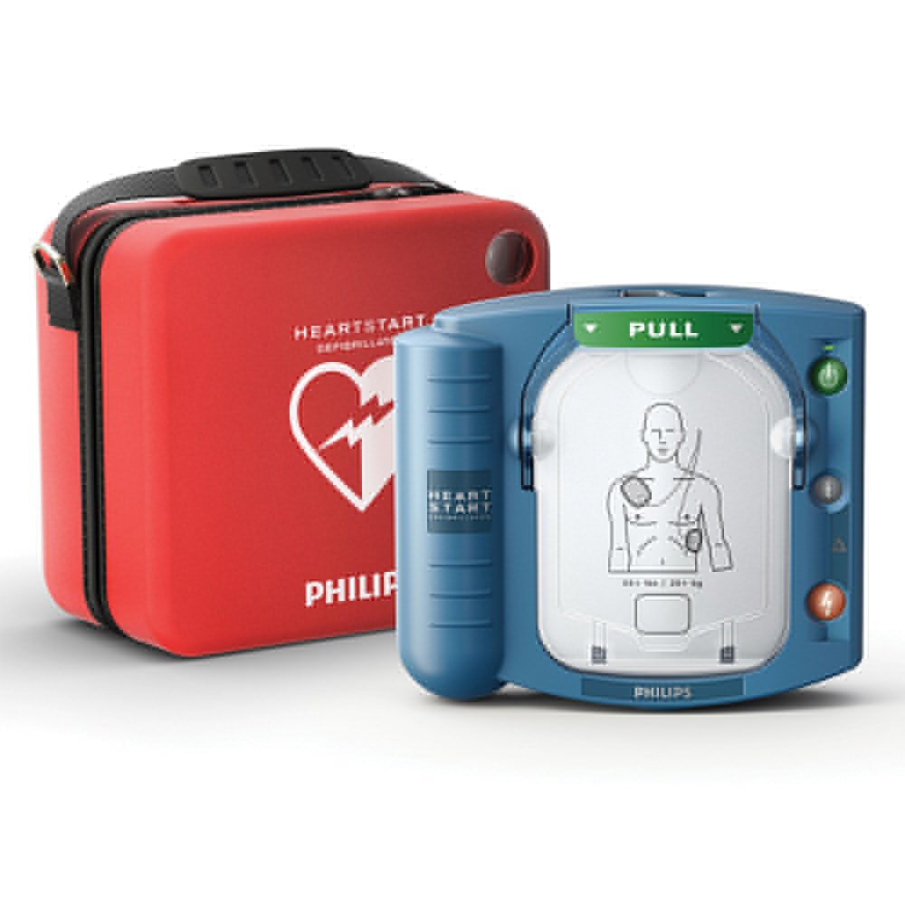 MEDIQ Philips Defibrillator Heart Start HS1