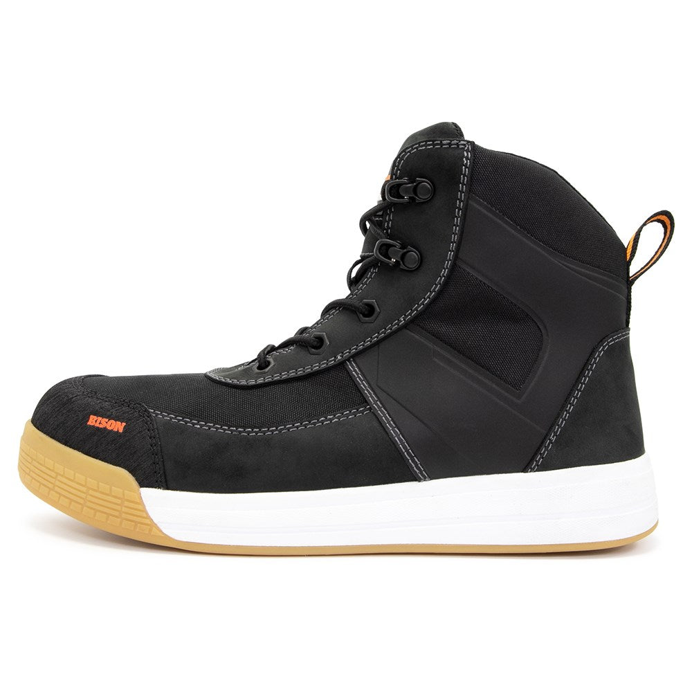 Dune Low Cut Zip Side Lace Up Safety Boot - Various Size Options