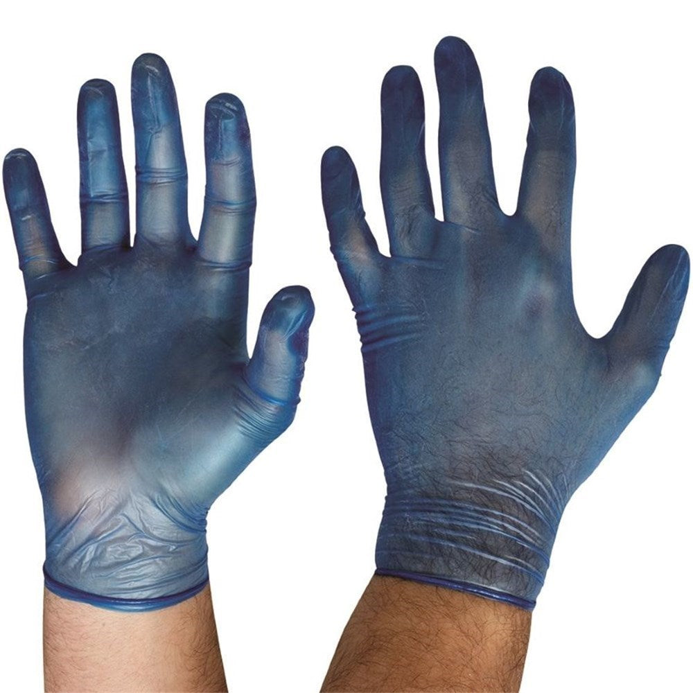 Pro Choice Disposable Vinyl Powder Free Gloves - 100 or 1000 Pieces 2 Colours in 4 Size Options
