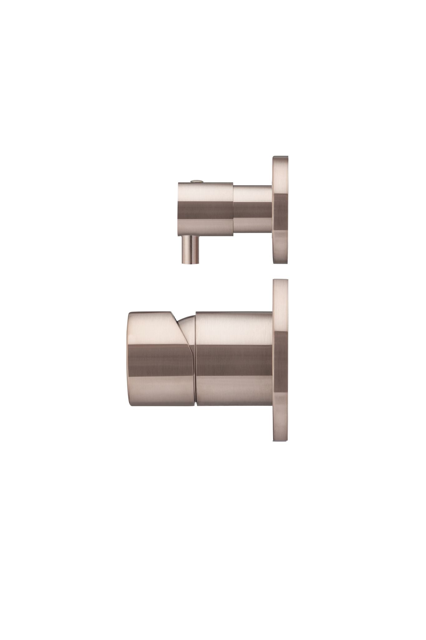 Meir Pinless Handle Round Diverter Mixer - Finish Trim Kit - Various Colour Finishes