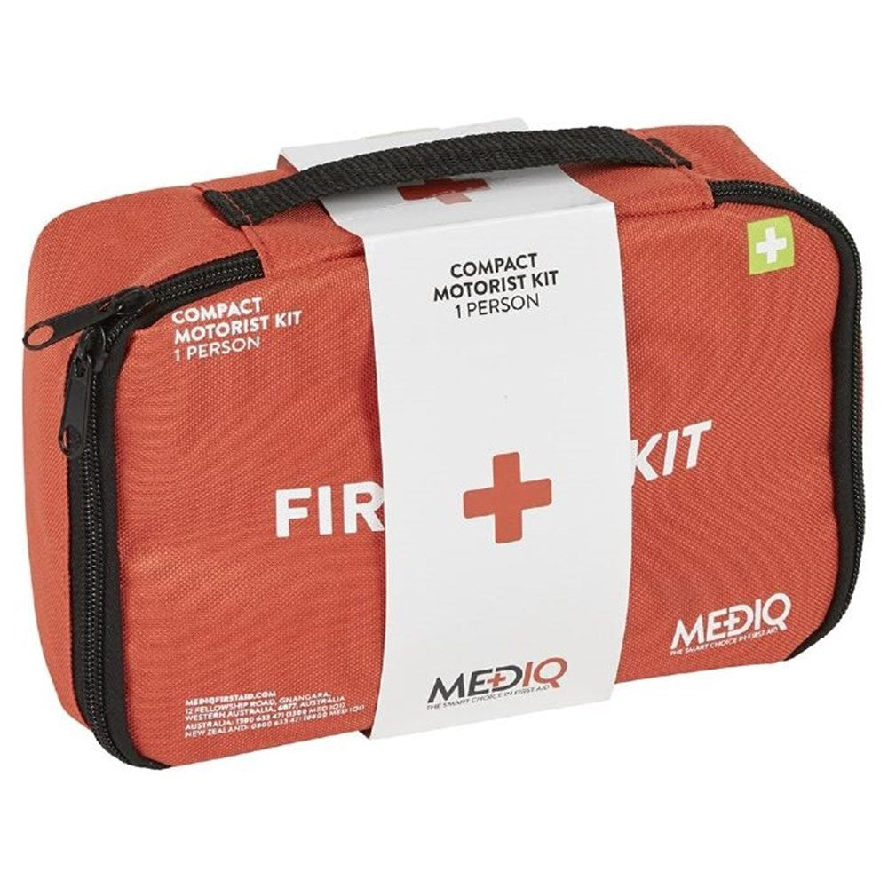 MEDIQ Essential Compact First Aid Kit Soft Pack - Vehicle / Motorist