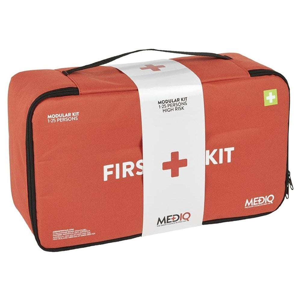 MEDIQ Incident Ready 5 x First Aid Module Kit - Soft Pack, Tackle Box or Wall Cabinet