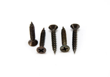 Macsim Florentine Bronze wood screws - gauge x length - Box of 1000