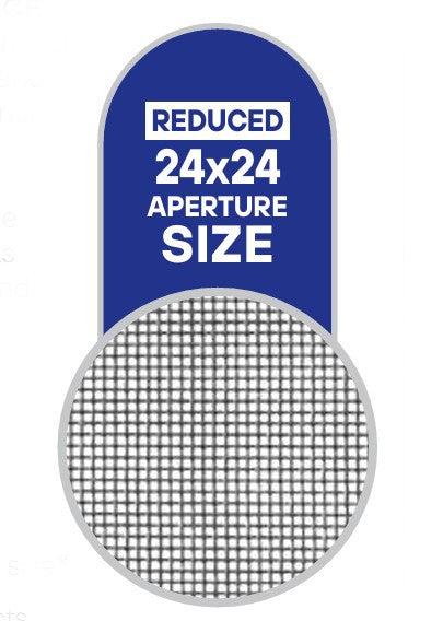 FLYPRO Midge D-Fence Fibreglass Micromesh Flyscreen - 30m Rolls - Various Widths