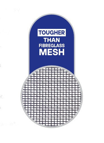 FLYPRO Pool & Patio Extra Tough PFY Flyscreen Mesh - 30m Rolls - Various Widths