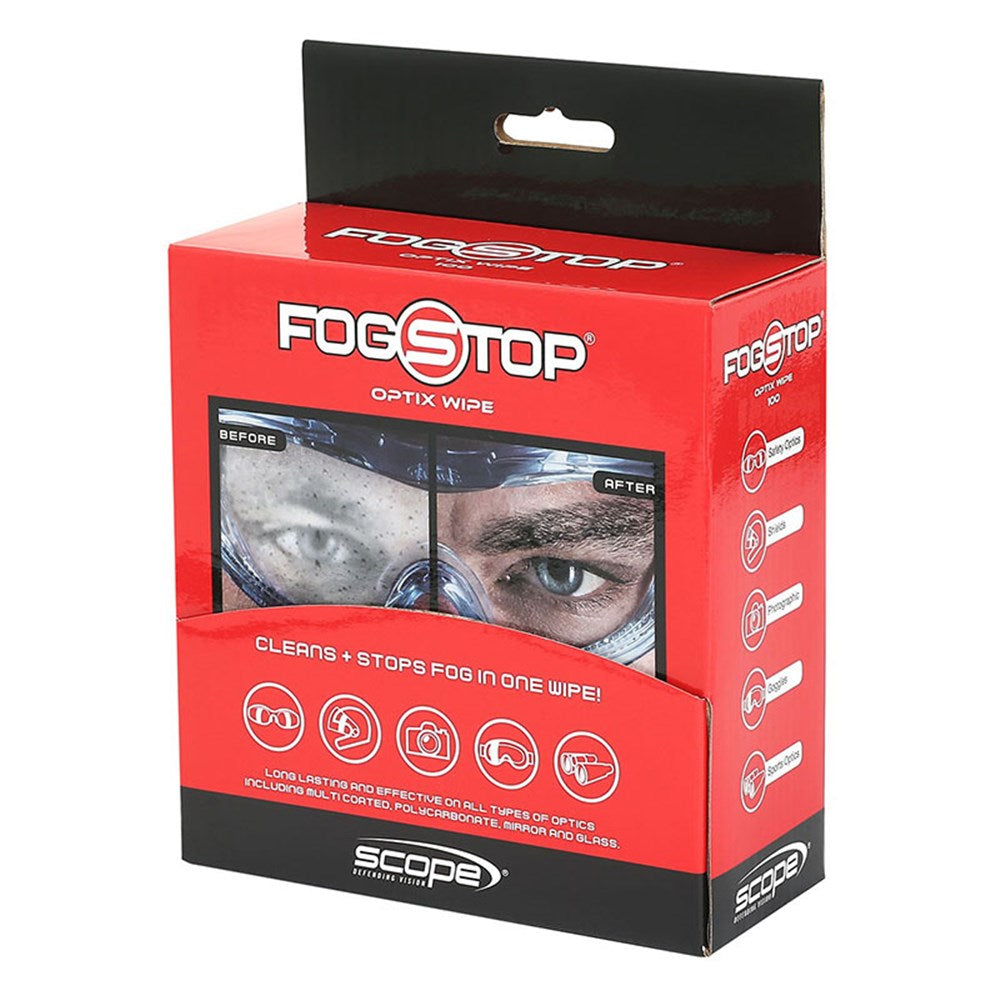 Scope Fog Stop Optix or Shammy Wipes - Various Pack Quantities