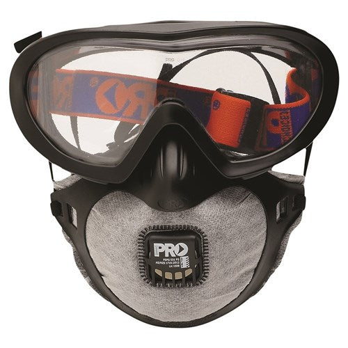 Pro Choice FilterSpec Pro Goggle Mask Combo P2 Valve & Carbon Filter