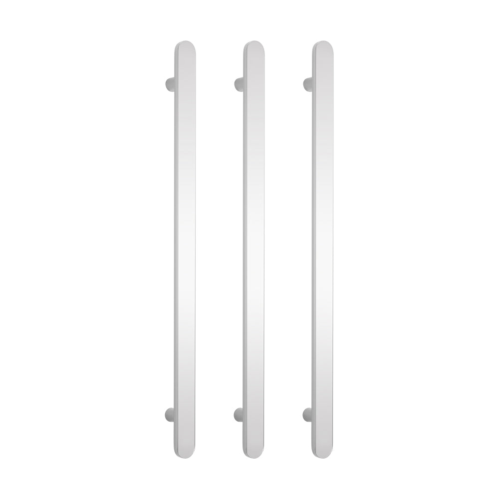 Radiant Vertical FLAT Bar Towel Rail - Multiple Bar and Hook Kits in Various Colours