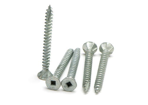 Macsim Type 17 Decking Screws (Square Drive) Galvanised - Various Sizes and Quantities