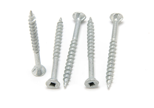 Macsim Chipboard Screws (Square Drive) Galvanised - Various Sizes & Quantities