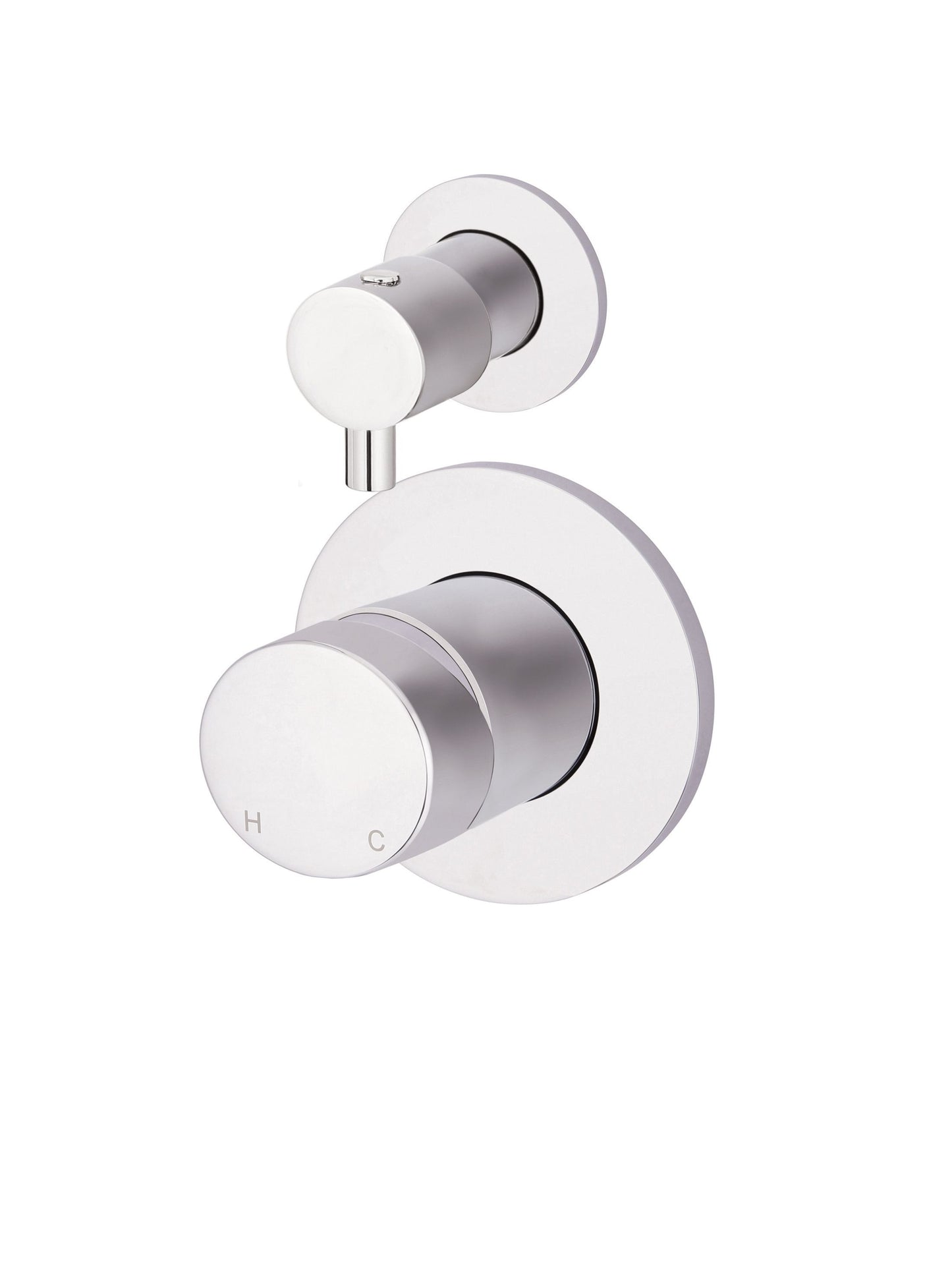 Meir Pinless Handle Round Diverter Mixer - Finish Trim Kit - Various Colour Finishes