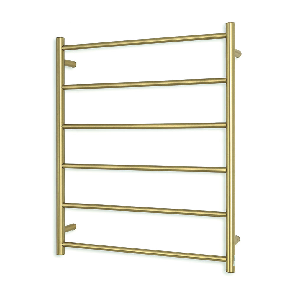 Radiant NON-Heated ROUND Bar Towel Rails (LTR01) 830mm Tall - Multiple Widths and Colour Finishes