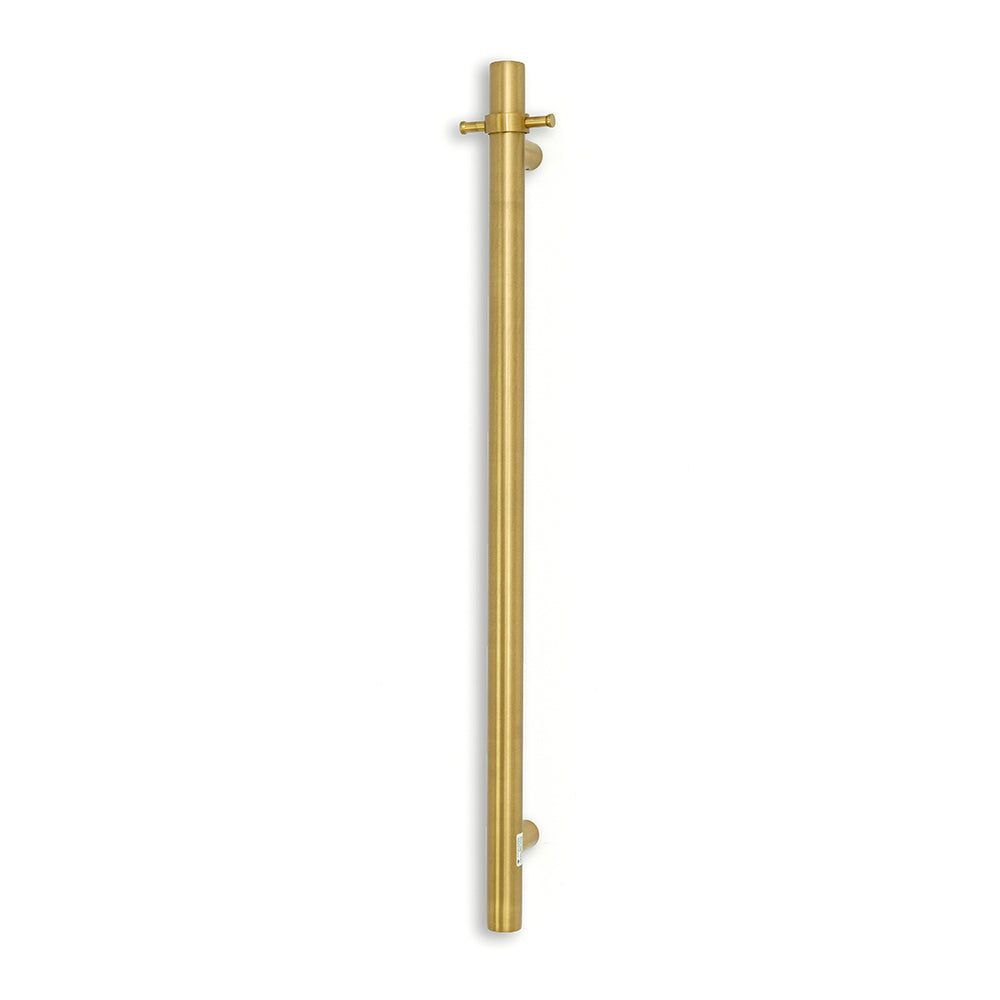 Radiant Vertical ROUND Bar Towel Rail - Multiple Bar and Hook Kits in Various Colours