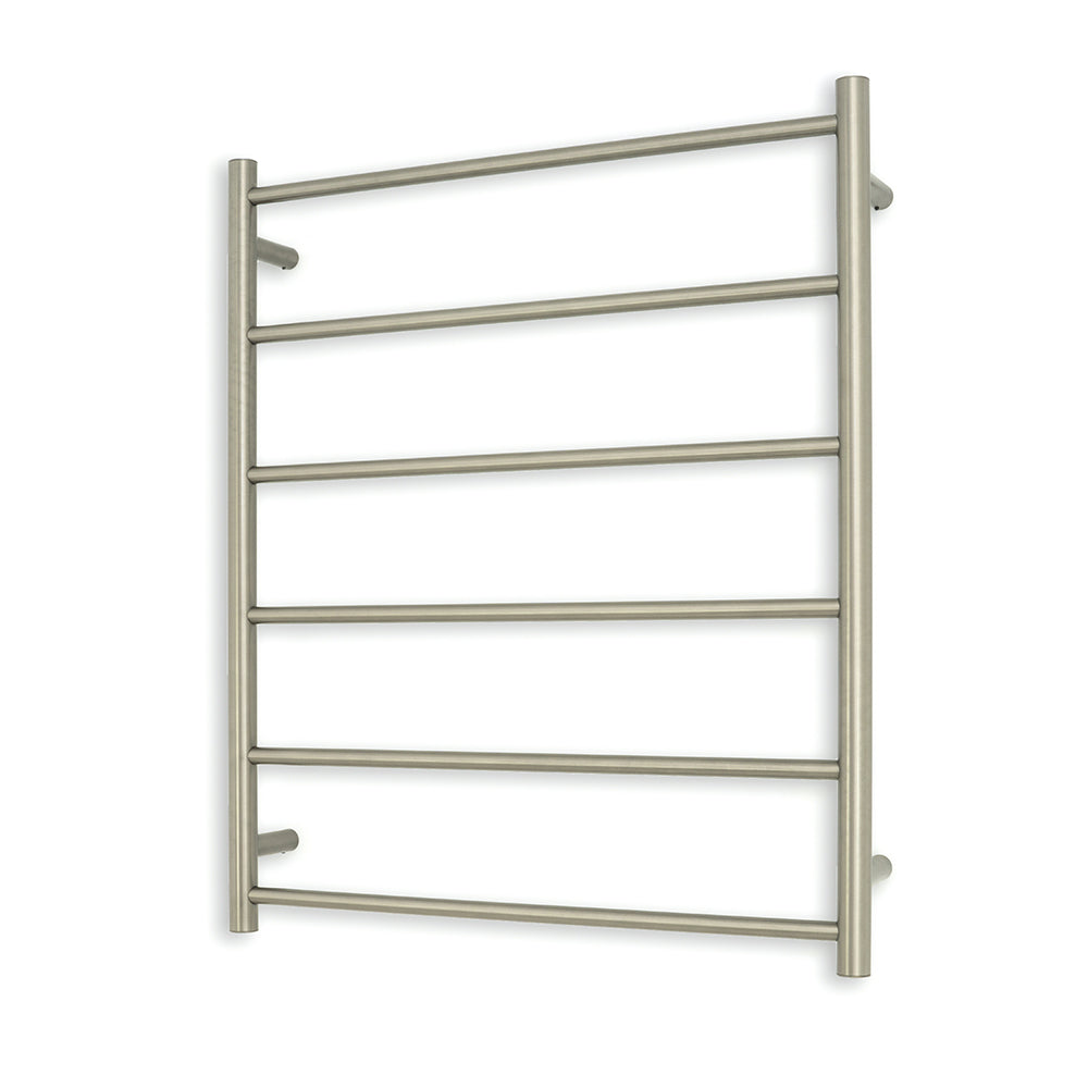 Radiant NON-Heated ROUND Bar Towel Rails (LTR01) 830mm Tall - Multiple Widths and Colour Finishes