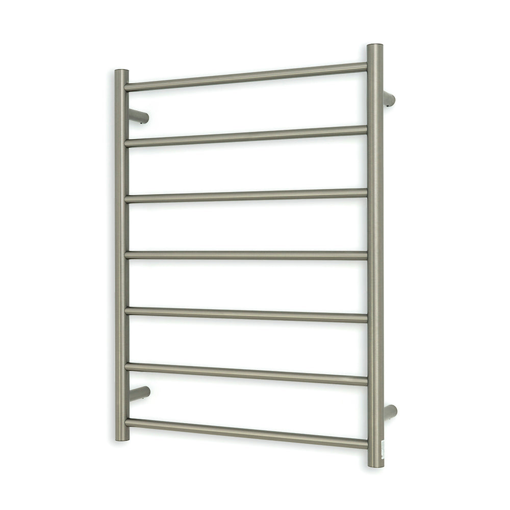 Radiant Heated Towel Rail (RTR01) 600mm x 800mm - 7 Round Bars - Multiple Colour Finishes