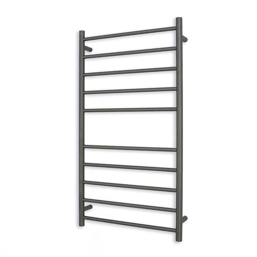 Radiant Heated Towel Rail (RTR02) 600mm x 1100mm 10 Round Bars - Multiple Colour Finishes