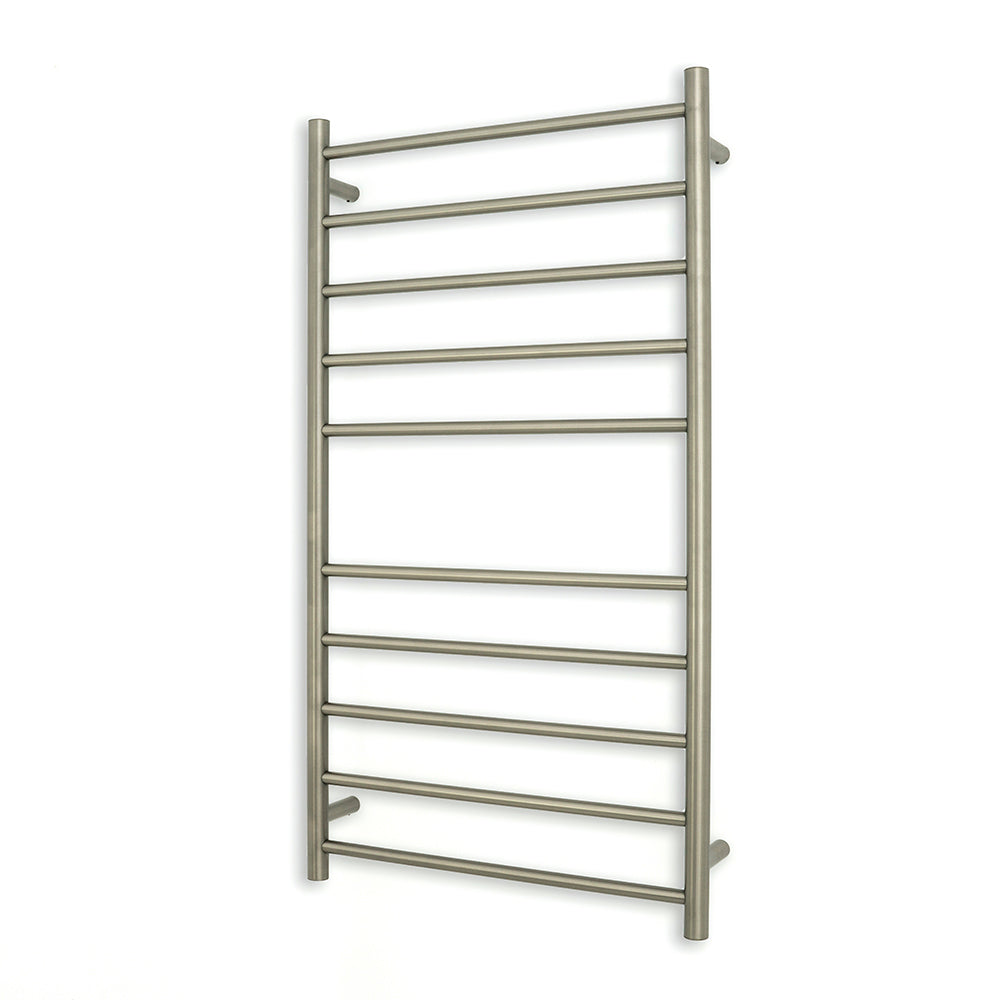 Radiant Heated Towel Rail (RTR02) 600mm x 1100mm 10 Round Bars - Multiple Colour Finishes