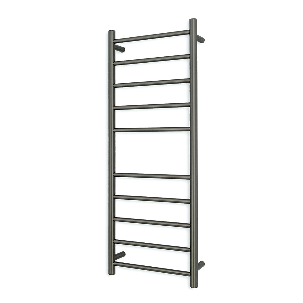 Radiant Heated Towel Rail (RTR430) 430mm x 1100mm - 10 Round Bars - Multiple Colour Finishes