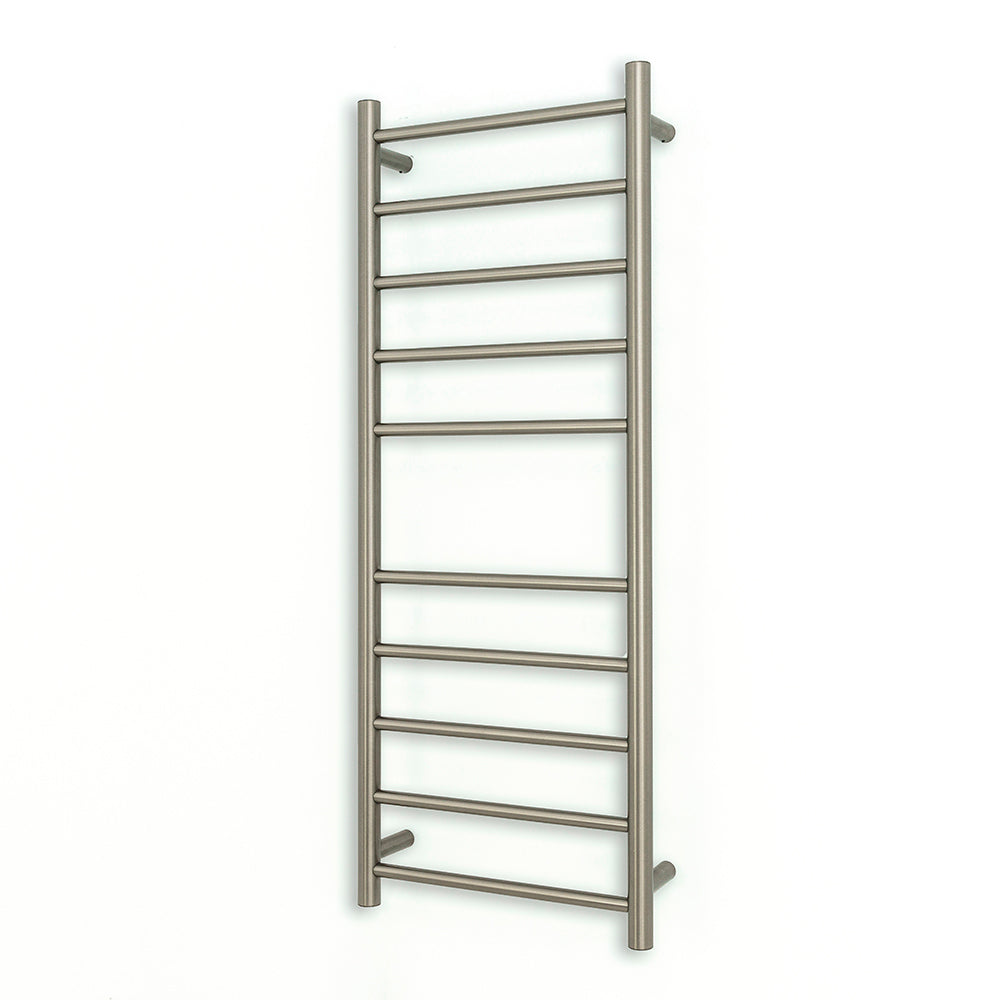 Radiant Heated Towel Rail (RTR430) 430mm x 1100mm - 10 Round Bars - Multiple Colour Finishes