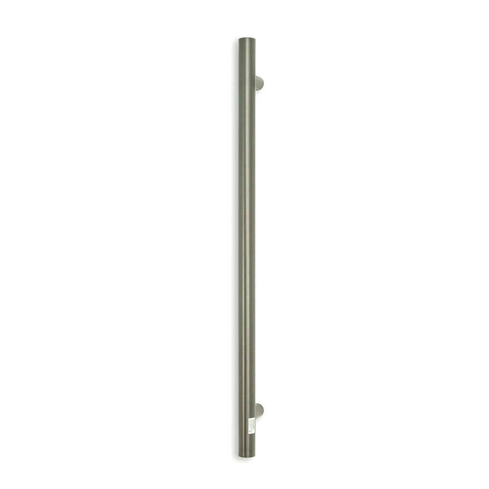Radiant Single Vertical ROUND Bar NON-HEATED Towel Rail 950mm Tall - Various Colour Finishes