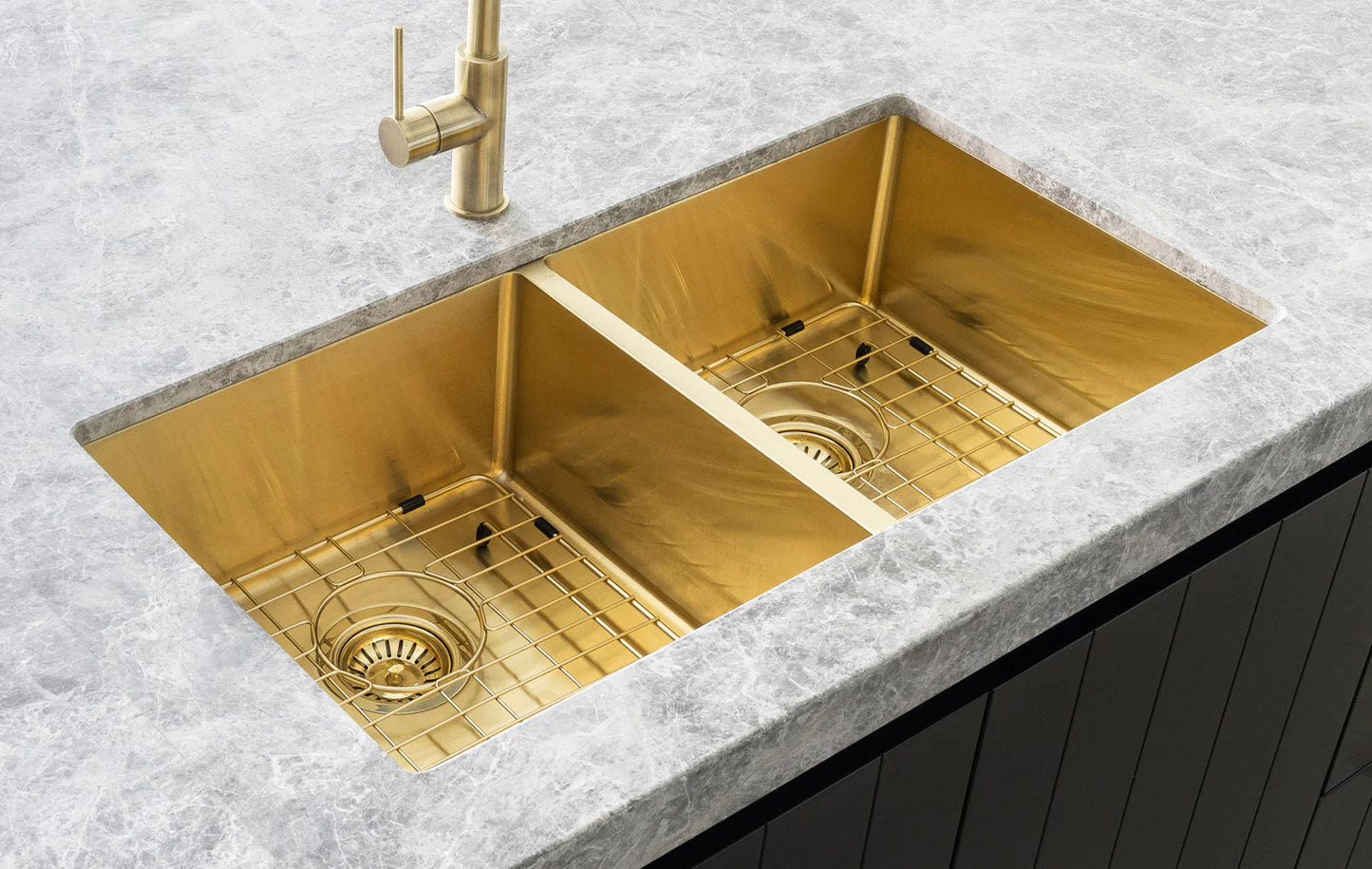 Meir Lavello 2 Piece Protection Grid for Kitchen Sink MKSP-D860440 - 3 Colour Finishes