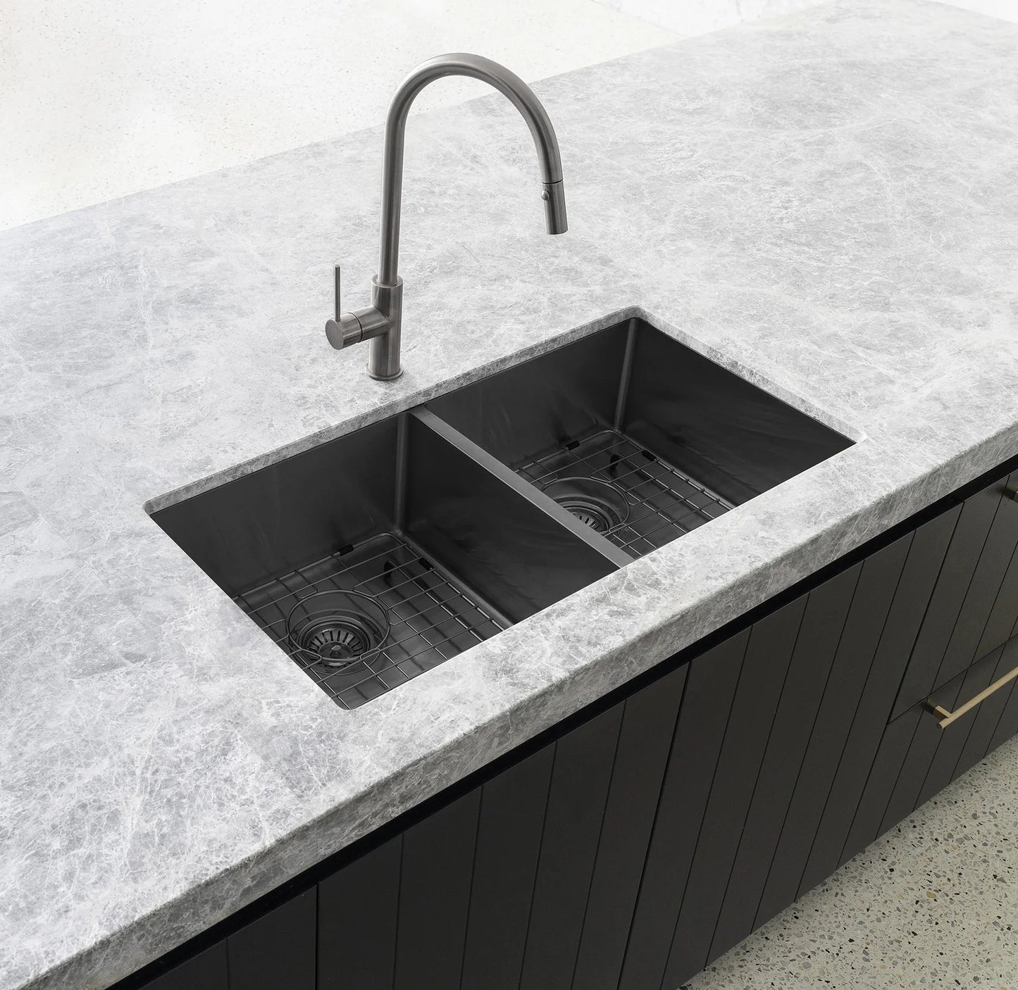 Meir Lavello 2 Piece Protection Grid for Kitchen Sink MKSP-D860440 - 3 Colour Finishes