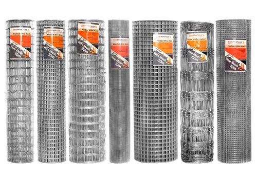 Aviary Wire Mesh Medium Duty 914mm X 30m Roll. 12.5mm squares 0.81mm wire gauge