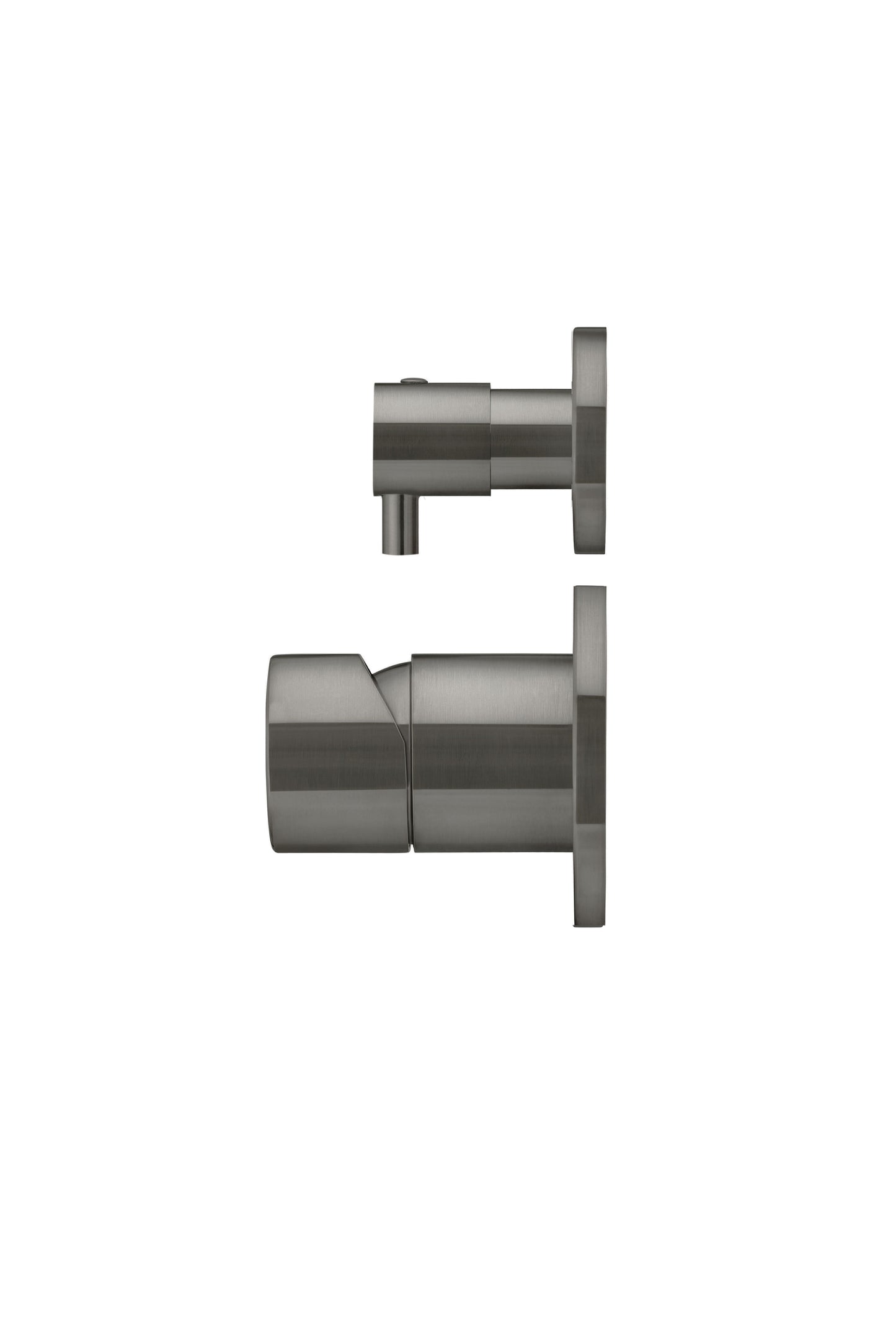 Meir Pinless Handle Round Diverter Mixer - Finish Trim Kit - Various Colour Finishes