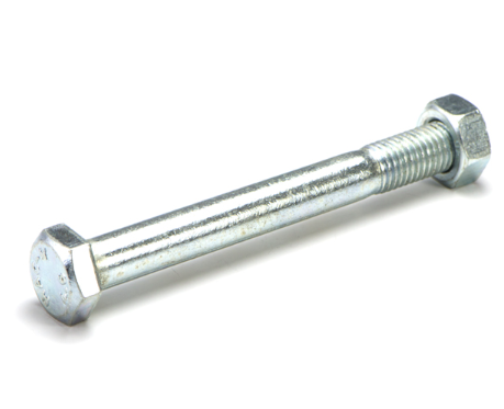 Hex Bolt and Nut Zinc Imperial Diameter x Length in Various Box Quantities
