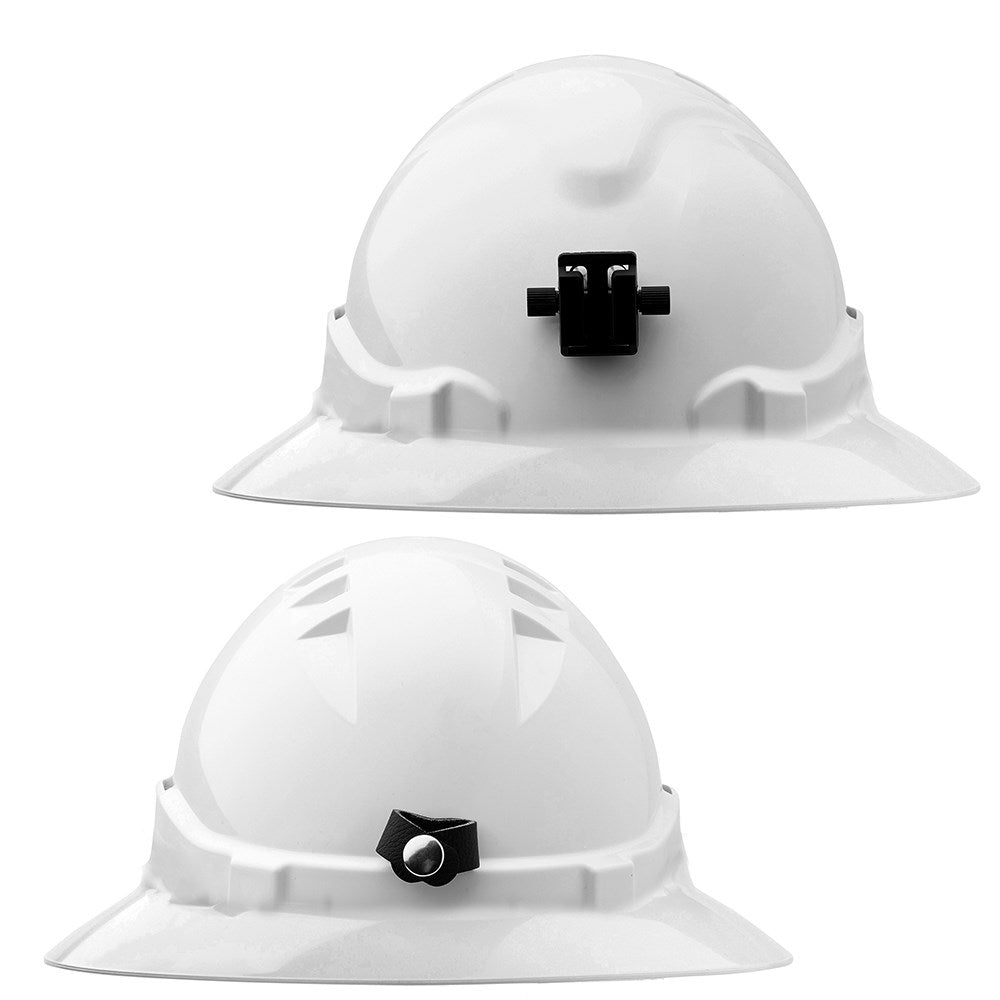 Pro Choice Hard Hat with Lamp Bracket - Full or Peak Brim - Vented and Unvented