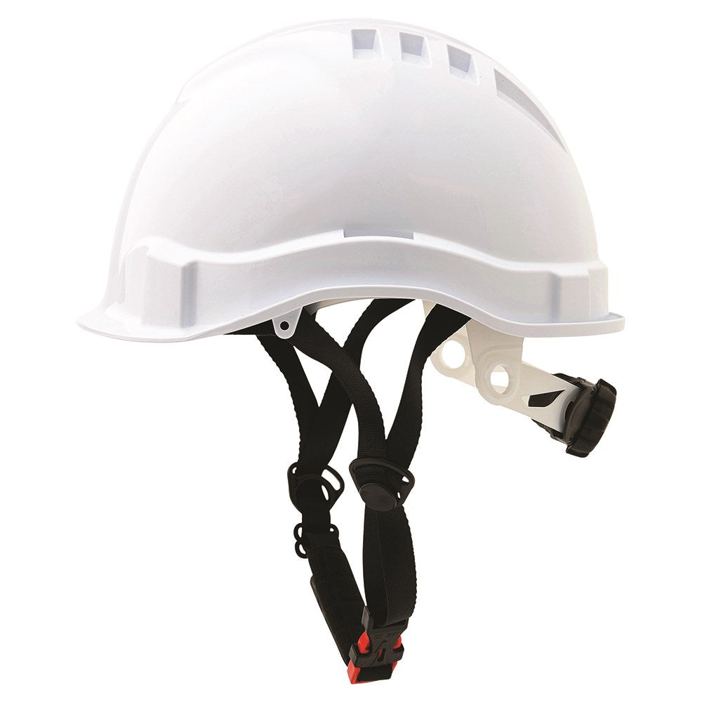Pro Choice V6 Hard Hat Unvented Micro Peak Ratchet Harness Linesman - 2 Colour Options