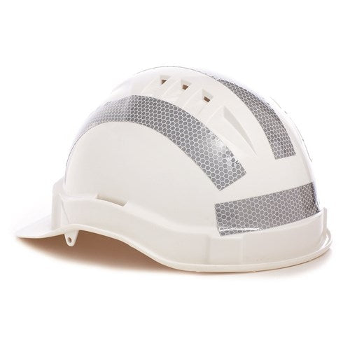 Pro Choice Hard Hat Reflective Tape Curved or Straight - sheet of 10 strips