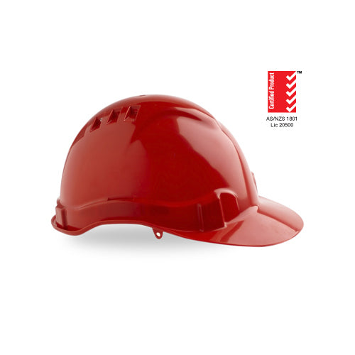 Pro Choice V6 Hard Hat Vented Pushlock Harness - 8 Colour Options